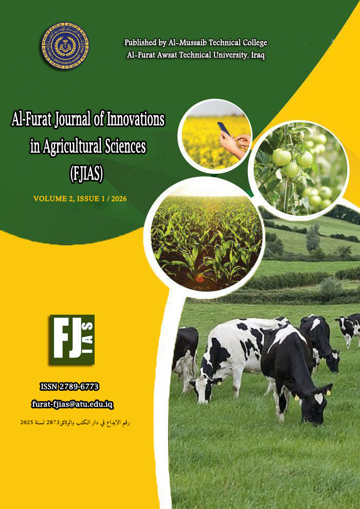 					View Vol. 2 No. 1 (2026): Al-Furat Journal of Innovations in Agricultural Sciences (FJIAS)
				